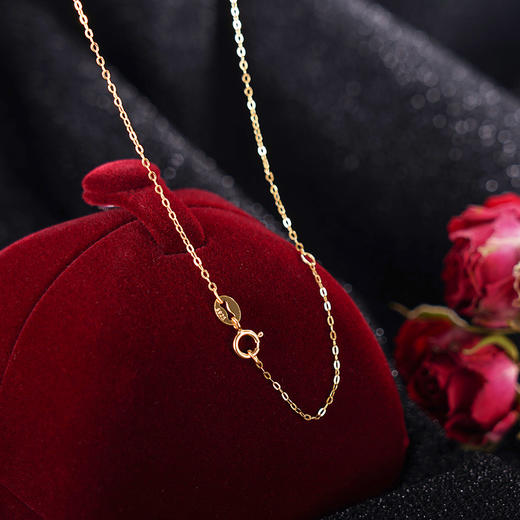 子佩集S925银【晨华】套链项链【DSD936】纯银琥珀镀金蓝珀2404 商品图2