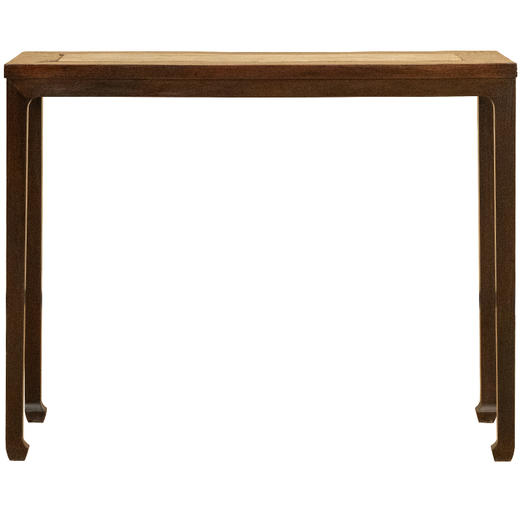 清中期 红木镶云石四面平条桌 商品图5