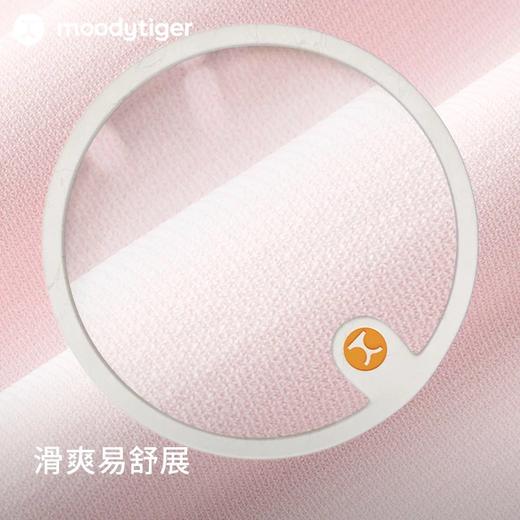 【24年夏新品】moodytiger女童24夏新款v领拼接吸湿排汗透气弹力连衣裙42211909 商品图3