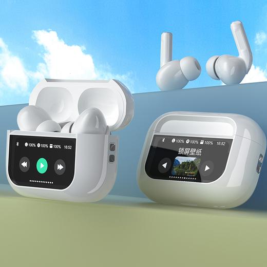 LUIFEIYP智能触控屏蓝牙耳机｜全彩智慧触控屏幕、可降噪、可通透 商品图0