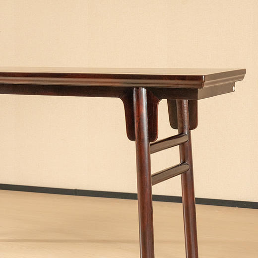 二十世纪 红木夹头榫刀牙板平头案 商品图1