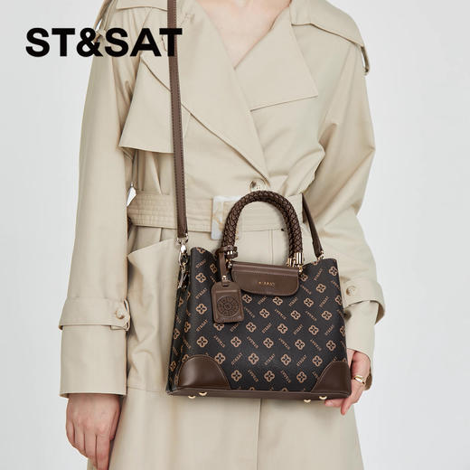 星期六老花系列大容量时尚手提包SS3521A313 商品图3