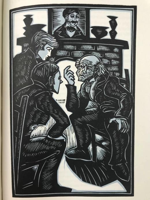 含藏书票限量版！狄更斯《远大前程》 配多幅木版画插图 豪华皮装18开 商品图10