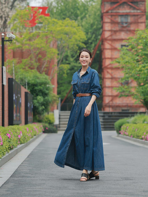 R@lph L@uren版型优化款牛仔连衣裙 商品图0