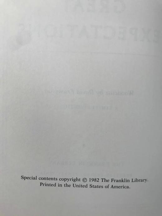 含藏书票限量版！狄更斯《远大前程》 配多幅木版画插图 豪华皮装18开 商品图4