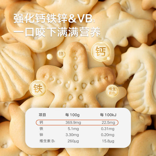 【宝宝馋了】盒装婴幼儿动物饼干(草莓味）80g  趣味造型启蒙 送12月+婴幼儿食谱 商品图1