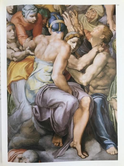 米开朗基罗《最后的审判》复原 154幅插图（150幅彩色） 精装大16开 商品图11