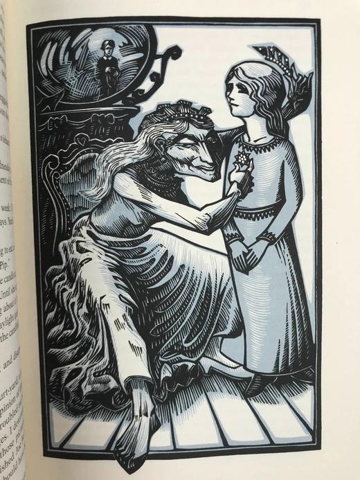 含藏书票限量版！狄更斯《远大前程》 配多幅木版画插图 豪华皮装18开 商品图7