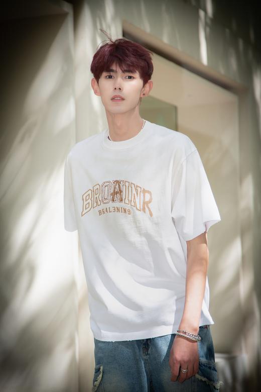 W413912974美式做旧短袖T恤 商品图2