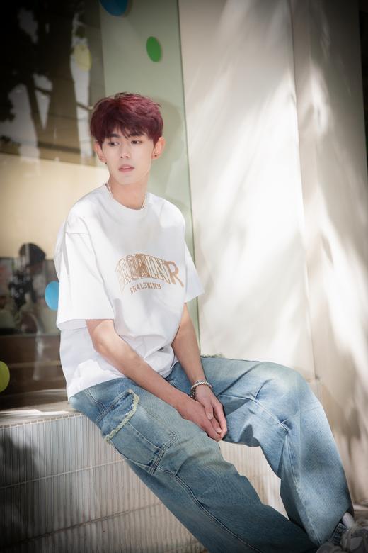 W413912974美式做旧短袖T恤 商品图3