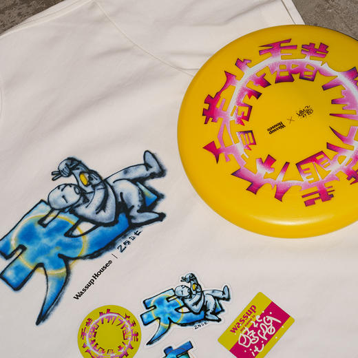 艺术家联名靠天吃饭印花飞盘 商品图4
