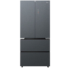 美的（Midea）520升530法式多门四开门风冷无霜一级能效变频19分钟急速净味冰箱 零嵌款BCD-520WFGPZM墨兰灰-微澜 商品缩略图0
