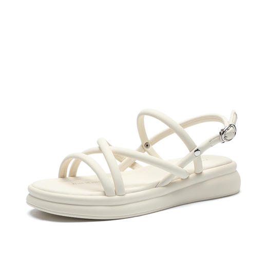 ZHR软底防滑仙女罗马凉鞋2024夏季新款休闲外穿沙滩平底鞋配裙子 商品图4