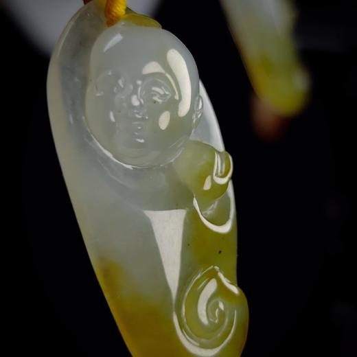 黄翡俏色【招财童子】（特） 商品图10