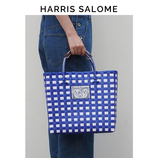 【HARRIS SALOME】手工造物系列编织手提菜篮子包 商品图9