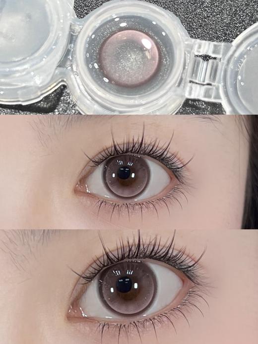 Mimipark 粉黛的河 半年抛 两片 14.2mm 参考着色 13.6mm 基弧 8.6 含水 38% 新锐国货 商品图1