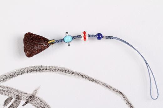 GJXJ0389°福里·紫檀手机/钥匙挂件 商品图0