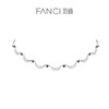 【明星同款】【心月之恋项链  黑银款】Fanci银饰 幻梦心月系列锁骨链 生日礼物送女友 商品缩略图0