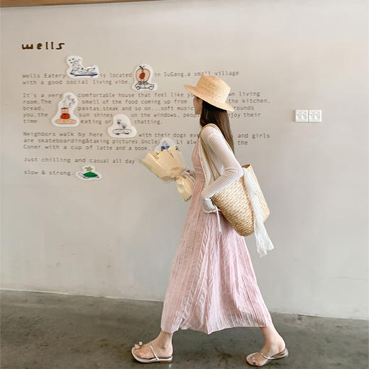 【169元任选2件】最后一波现货！【浪漫女主角】粉色连衣裙 商品图1