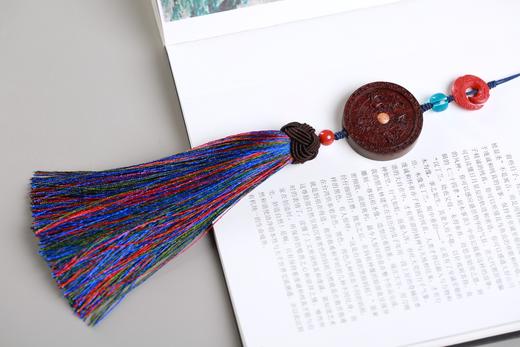 GJXJ0357°智慧·紫檀流苏挂件 商品图3