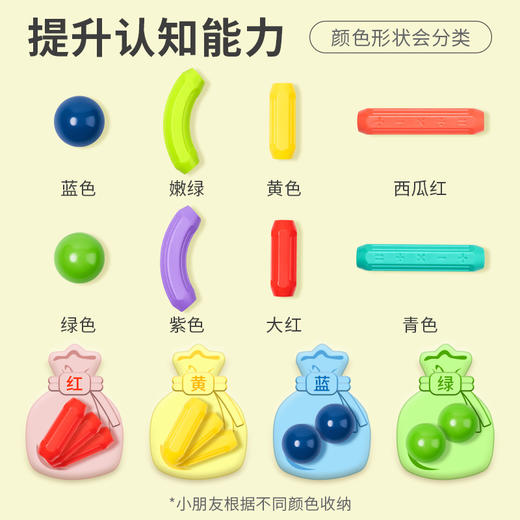 【提升孩子认知能力和空间思维】奕思瑞百变磁力棒片男孩女孩宝宝智力拼图儿童益智积木拼装磁铁玩具 商品图1