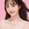 【心月之恋项链 黑金款】Fanci银饰 幻梦心月系列 生日礼物送女友 商品缩略图4
