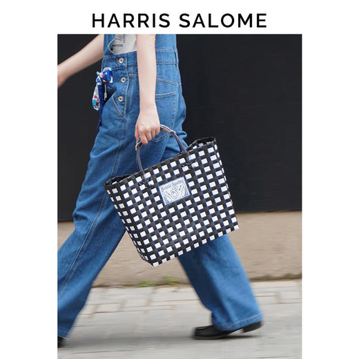 【HARRIS SALOME】手工造物系列编织手提菜篮子包 商品图7