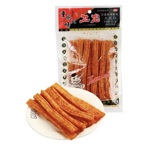 卫龙大面筋香辣味102克 商品图0