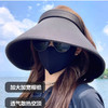 【前1000名送口罩】环绕式遮阳帽女加大帽檐空顶帽（4-422） 商品缩略图3