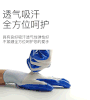 丁腈浸胶劳保手套 12双/包丁腈耐磨耐油挂胶手套 12双手套手套工作劳保耐磨丁腈胶皮白劳动防滑耐用干活加厚工工地薄款浸胶 商品缩略图2
