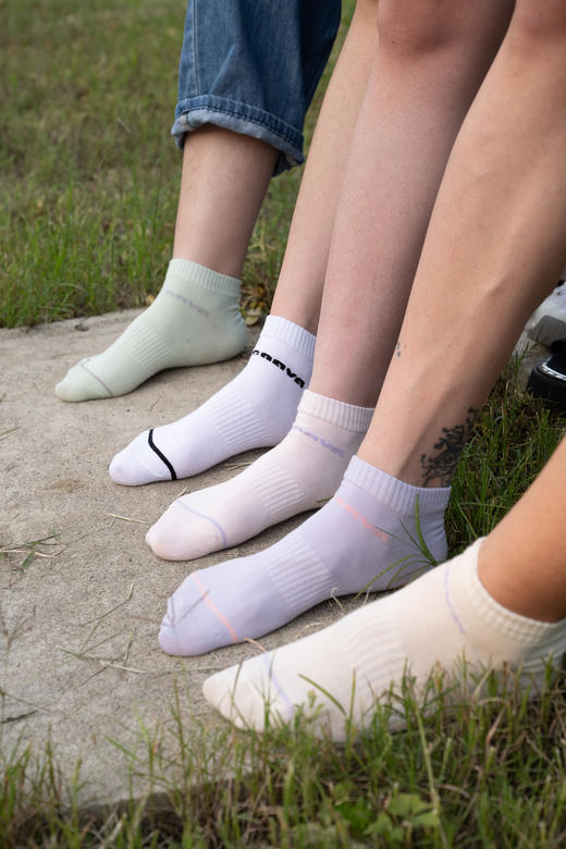 夏季抑菌运动袜-棉船袜—不“期”而遇 商品图1