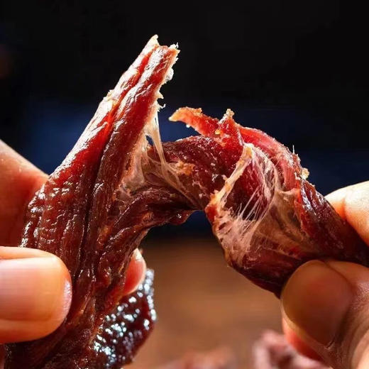 新疆牛顿力手撕风干牛肉500g/袋 商品图3