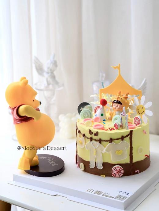 维尼熊蛋糕（提前一天预定）送孕妈妈 商品图1