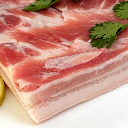 五花猪肉2kg紫花苜蓿猪肉五花肉新鲜健康营养好吃顺丰京东包邮 商品图3