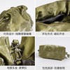 新中式绸缎牛皮抽绳福袋包国风复古褶皱斜挎云朵包高级感真皮女包 商品缩略图3