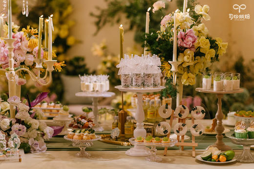 法式浪漫婚礼甜品台 商品图1