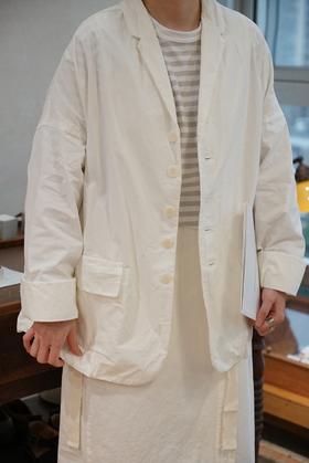 ALBUM DI FAMIGLIA 棉质宽松款夹克外套