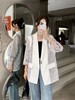 今日促【特卖】-8326新品春夏拼网纱薄外套上衣（微微脏）-喜出 商品缩略图1