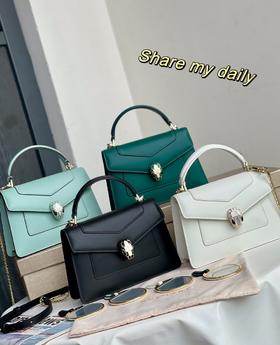 宝家女包手提单肩包宝石蛇首腋下包包女士包