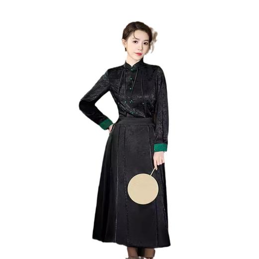 新中式禅意古色古香古韵日常复古民国风旗袍GSJ876 商品图4