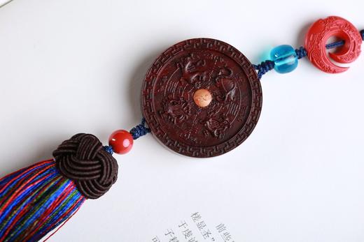 GJXJ0357°智慧·紫檀流苏挂件 商品图6