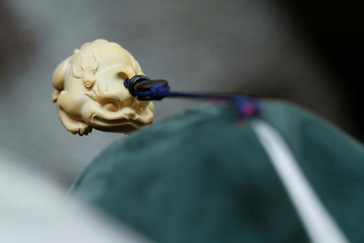 GJXJ0057°小叶黄杨独角兽钥匙扣挂件 商品图8