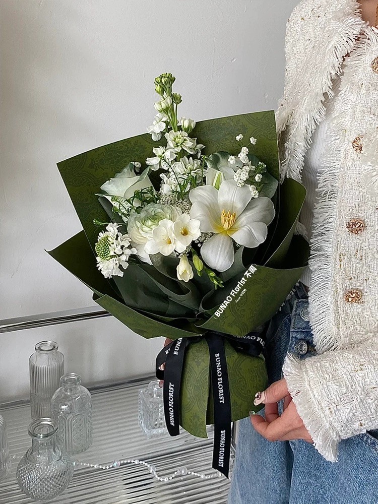 复古印花包装纸