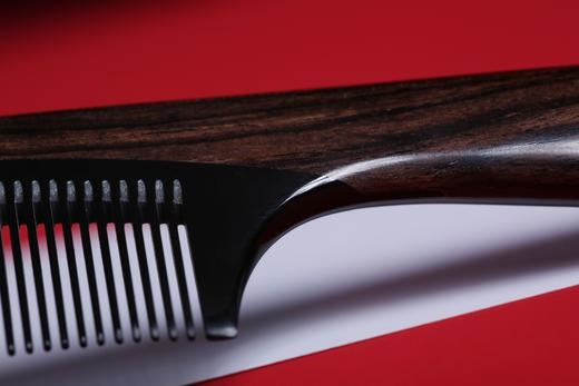 LP0149°紫光檀+牛角榫卯梳 商品图4