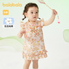 巴拉巴拉婴儿连衣裙女童裙子宝宝公主裙新款夏装国风可爱活泼 商品缩略图1