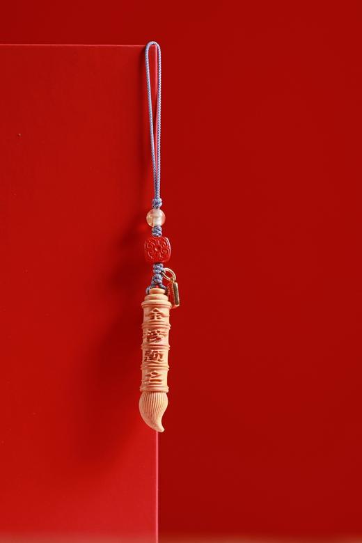 GJXJ0351°黄杨木文昌笔手机/钥匙扣挂件 商品图4