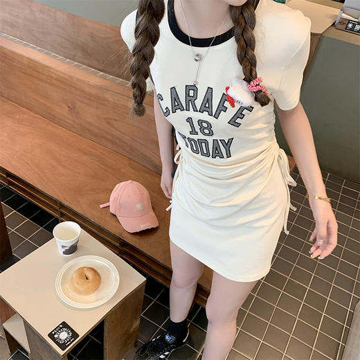 <曾小咸推荐>抽绳连衣裙  商品图4