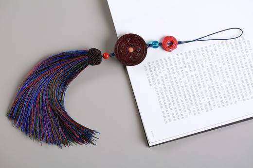 GJXJ0357°智慧·紫檀流苏挂件 商品图4