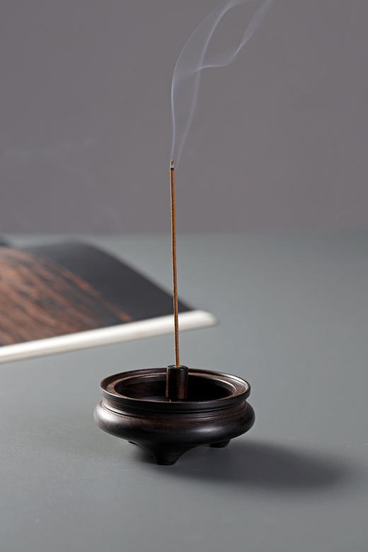 SDCC0087°紫光檀小香炉 商品图0