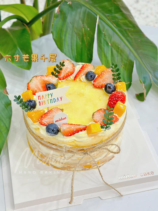 六寸芒果千层 商品图0